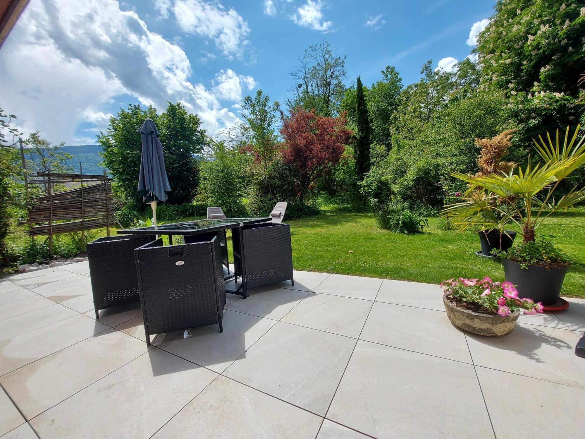 Rare, Cosy Studio Terrasse Au Coeur De St-Jorioz Сен-Жорьо Экстерьер фото