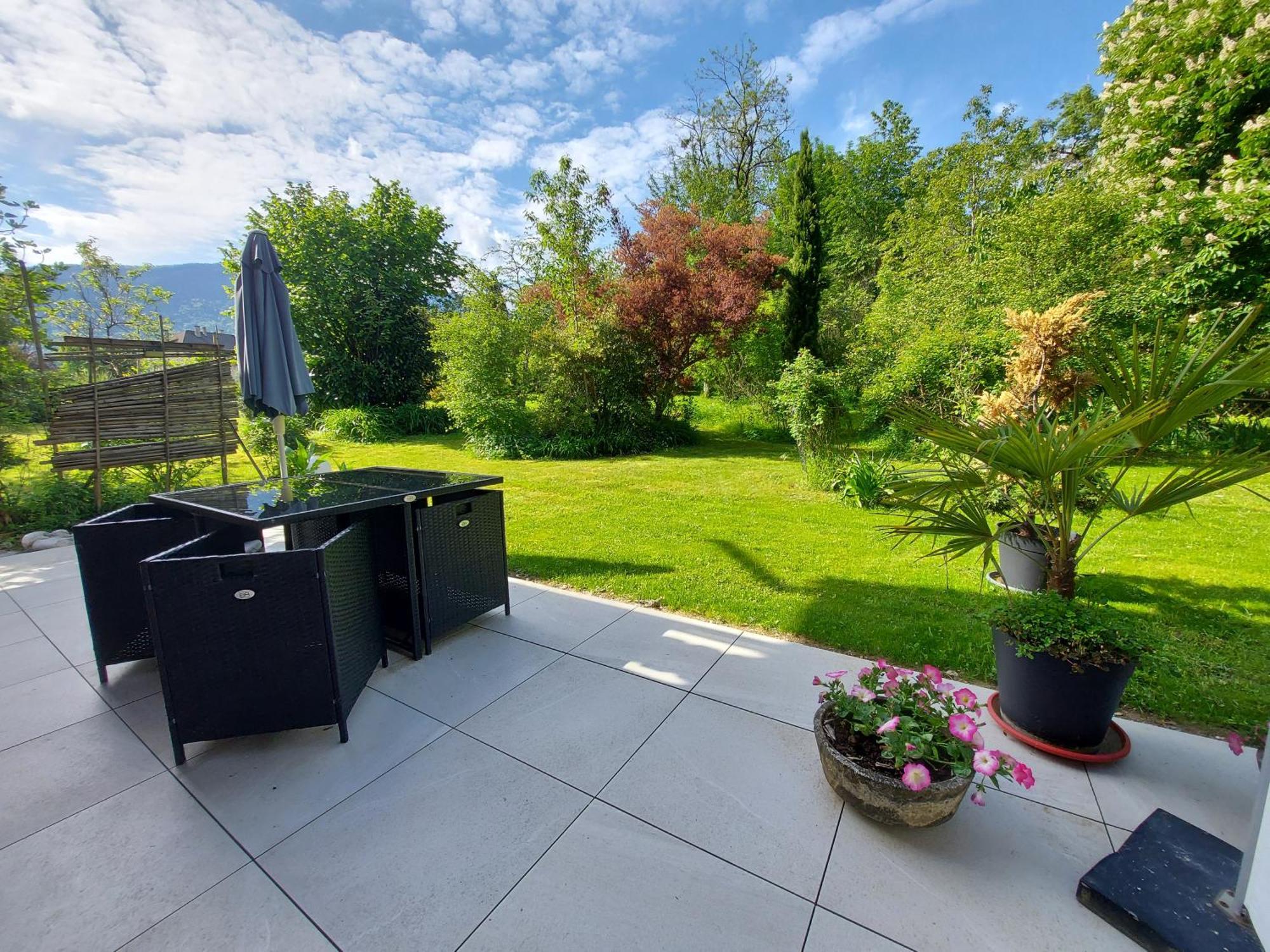 Rare, Cosy Studio Terrasse Au Coeur De St-Jorioz Сен-Жорьо Экстерьер фото